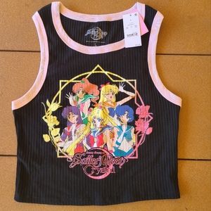 { 🌜SAILOR MOON🌛 } **NWT** cropped tank top